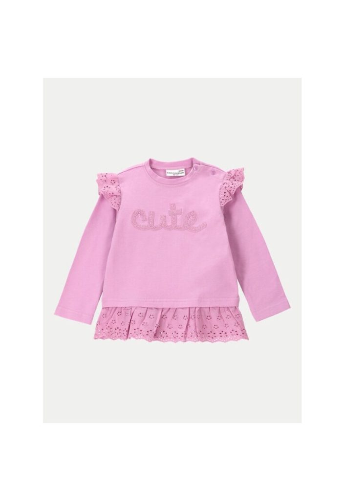 Bluza copii -  48197 - Roz - Bumbac-FETE/IMBRACAMINTE/Bluze-IMBRACAMINTE/Bluze