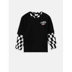 Bluza copii -  48395 - Negru - Bumbac-FETE/IMBRACAMINTE/Bluze-IMBRACAMINTE/Bluze