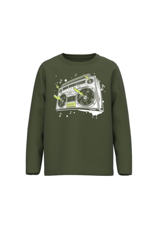 Bluza copii -  553945 - Verde - Bumbac-FETE/IMBRACAMINTE/Bluze-IMBRACAMINTE/Bluze