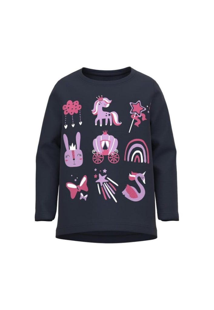 Bluza copii -  554300 - Bleumarin - Bumbac-FETE/IMBRACAMINTE/Bluze-IMBRACAMINTE/Bluze