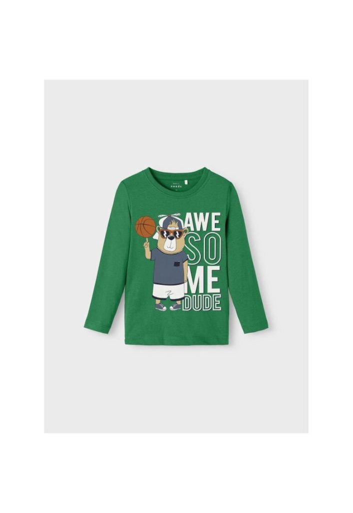 Bluza copii -  554515 - Verde - Bumbac-FETE/IMBRACAMINTE/Bluze-IMBRACAMINTE/Bluze