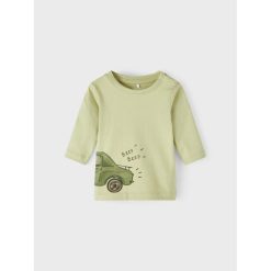 Bluza copii -  555833 - Verde - Bumbac-FETE/IMBRACAMINTE/Bluze-IMBRACAMINTE/Bluze