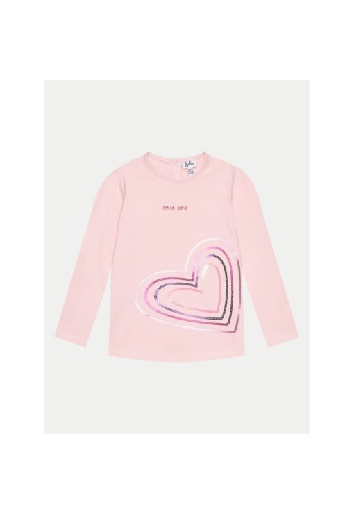 Bluza copii -  832728 - Roz - Bumbac-FETE/IMBRACAMINTE/Bluze-IMBRACAMINTE/Bluze