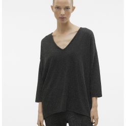 Bluza cu decolteu in V Kanva-FEMEI/IMBRACAMINTE/Bluze-IMBRACAMINTE/Bluze