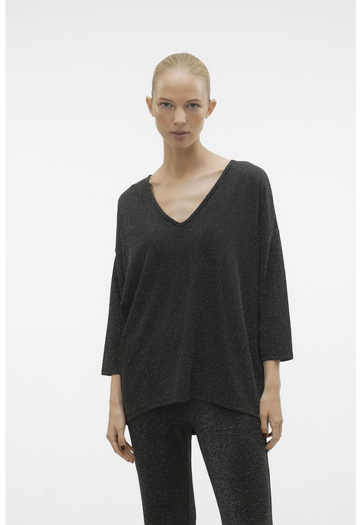Bluza cu decolteu in V Kanva-FEMEI/IMBRACAMINTE/Bluze-IMBRACAMINTE/Bluze