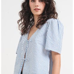 Bluza cu decolteu in V si decupaje frontale Talia-FEMEI/IMBRACAMINTE/Bluze-IMBRACAMINTE/Bluze