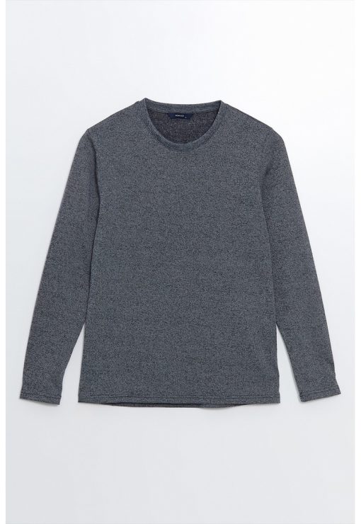 Bluza cu decolteu la baza gatului-BARBATI/IMBRACAMINTE/Bluze-IMBRACAMINTE/Bluze