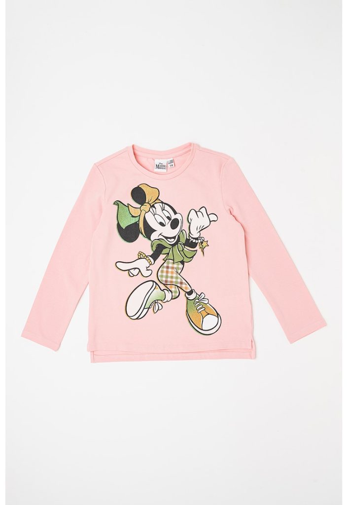 Bluza cu imprimeu cu desene animate-FETE/IMBRACAMINTE/Bluze-IMBRACAMINTE/Bluze