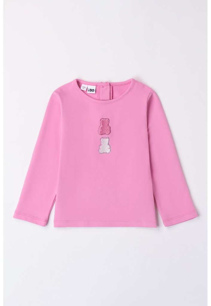 Bluza cu imprimeu cu ursuleti-FETE/IMBRACAMINTE/Bluze-IMBRACAMINTE/Bluze