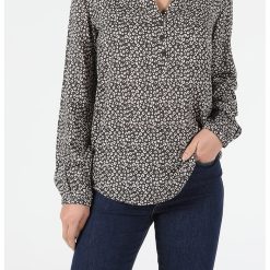 Bluza cu imprimeu floral-FEMEI/IMBRACAMINTE/Bluze-IMBRACAMINTE/Bluze