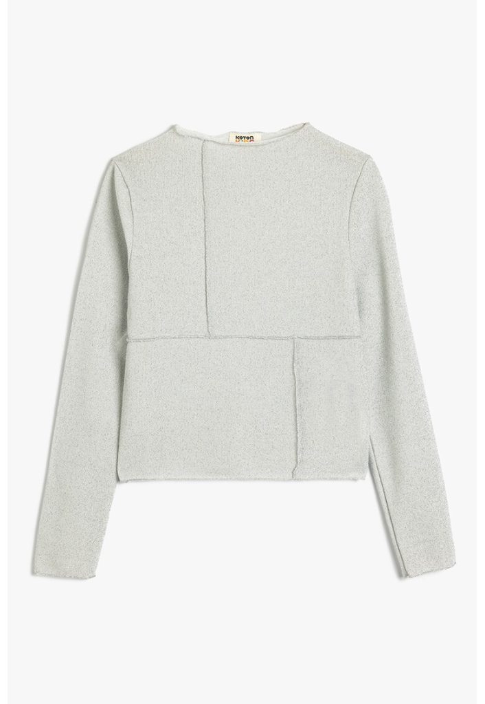 Bluza cu terminatii nefinisate-FETE/IMBRACAMINTE/Bluze-IMBRACAMINTE/Bluze