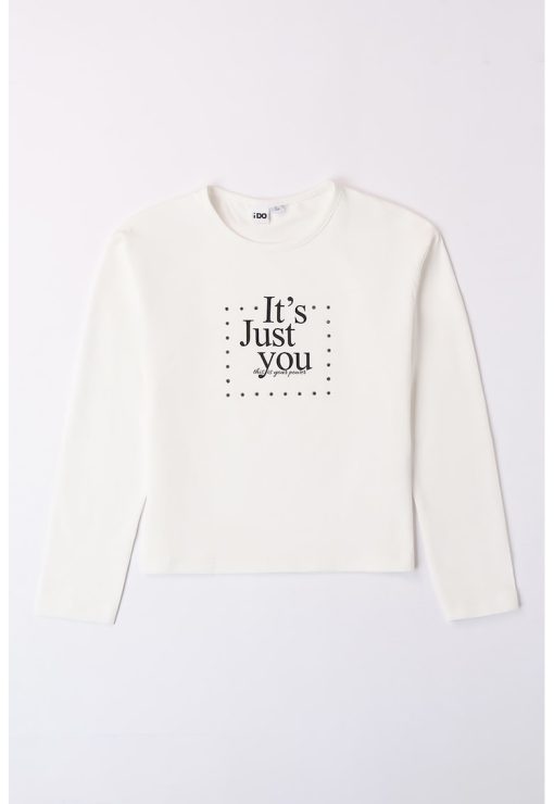 Bluza cu text-FETE/IMBRACAMINTE/Bluze-IMBRACAMINTE/Bluze
