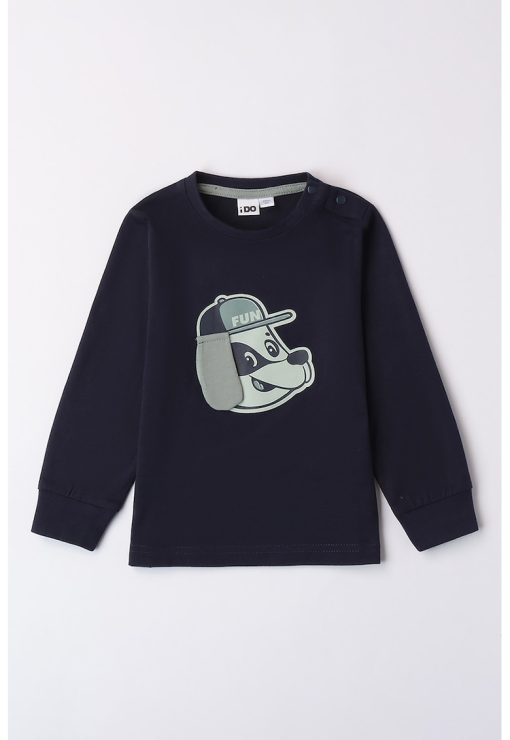 Bluza cu trening cu imprimeu grafic-BAIETI/IMBRACAMINTE/Bluze-IMBRACAMINTE/Bluze