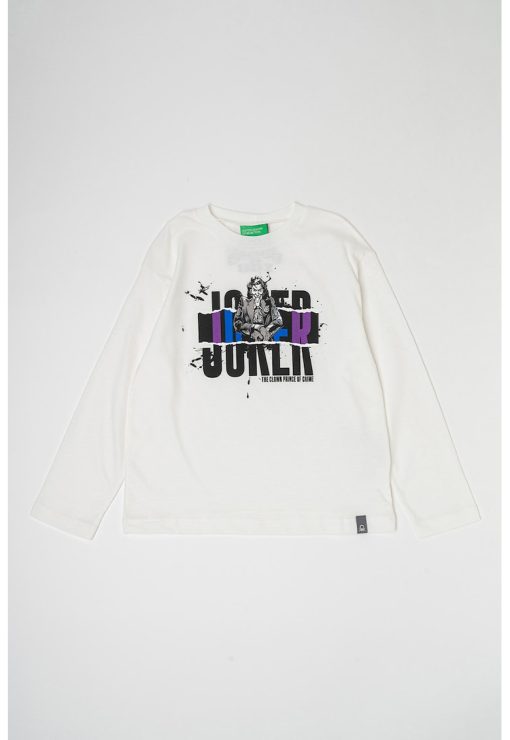 Bluza de bumbac cu imprimeu-BAIETI/IMBRACAMINTE/Bluze-IMBRACAMINTE/Bluze