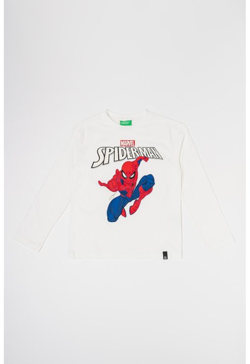 Bluza de bumbac cu imprimeu Spider-Man-BAIETI/IMBRACAMINTE/Bluze-IMBRACAMINTE/Bluze