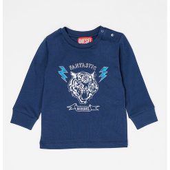 Bluza de bumbac cu imprimeu T-Ixxyb-BAIETI/IMBRACAMINTE/Bluze-IMBRACAMINTE/Bluze