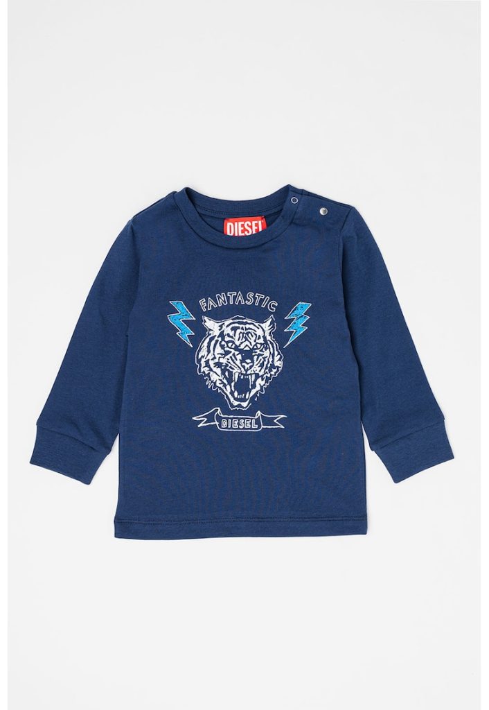 Bluza de bumbac cu imprimeu T-Ixxyb-BAIETI/IMBRACAMINTE/Bluze-IMBRACAMINTE/Bluze