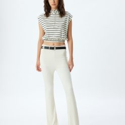 Bluza de trening crop cu maneci scurte-FEMEI/IMBRACAMINTE/Hanorace-IMBRACAMINTE/Hanorace