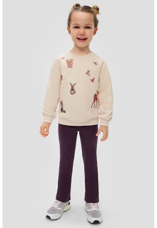 Bluza de trening cu decolteu la baza gatului-FETE/IMBRACAMINTE/Bluze-IMBRACAMINTE/Bluze