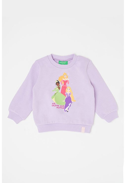 Bluza de trening cu imprimeu grafic-FETE/IMBRACAMINTE/Bluze-IMBRACAMINTE/Bluze
