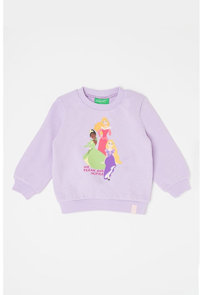 Bluza de trening cu imprimeu grafic-FETE/IMBRACAMINTE/Bluze-IMBRACAMINTE/Bluze