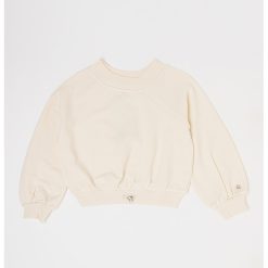Bluza de trening cu snur elastic-FETE/IMBRACAMINTE/Bluze-IMBRACAMINTE/Bluze