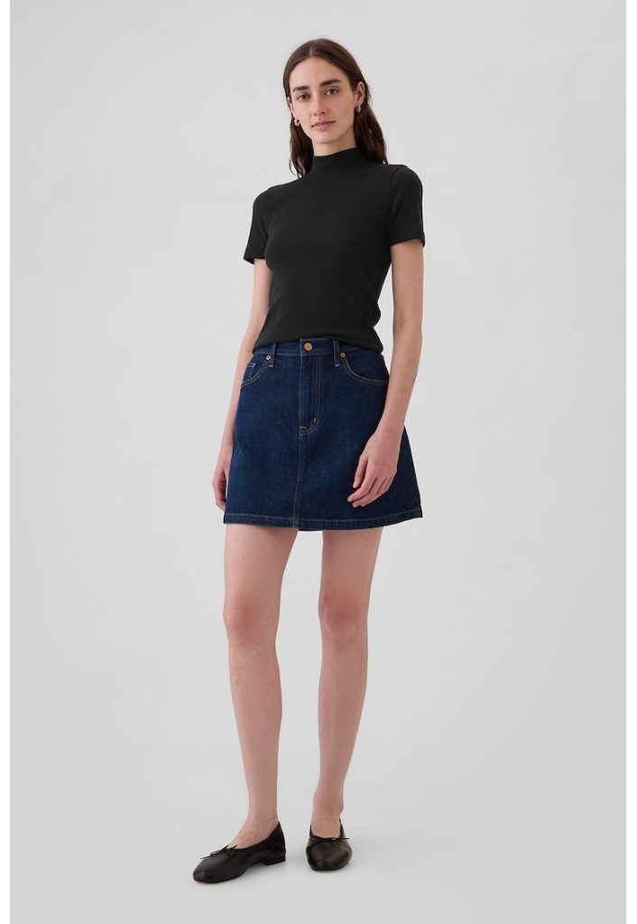 Bluza din amestec de modal cu maneci scurte-FEMEI/IMBRACAMINTE/Bluze-IMBRACAMINTE/Bluze