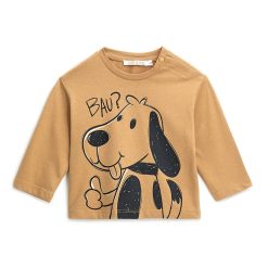 Bluza din bumbac cu imprimeu-BAIETI/IMBRACAMINTE/Bluze-IMBRACAMINTE/Bluze