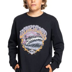 Bluza din bumbac cu imprimeu logo-BAIETI/IMBRACAMINTE/Bluze-IMBRACAMINTE/Bluze