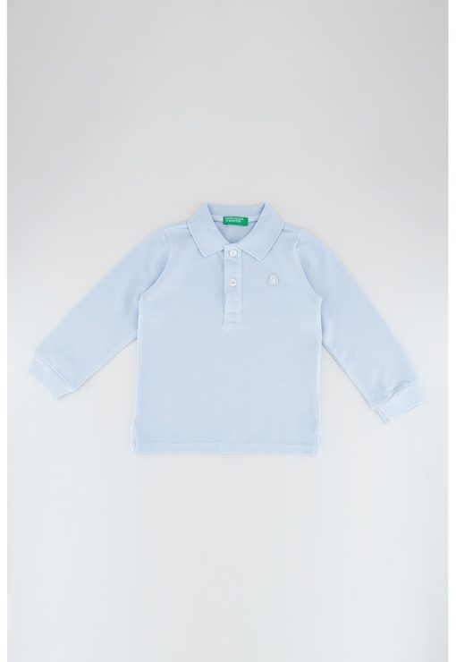 Bluza polo din pique de bumbac organic-BAIETI/IMBRACAMINTE/Bluze-IMBRACAMINTE/Bluze