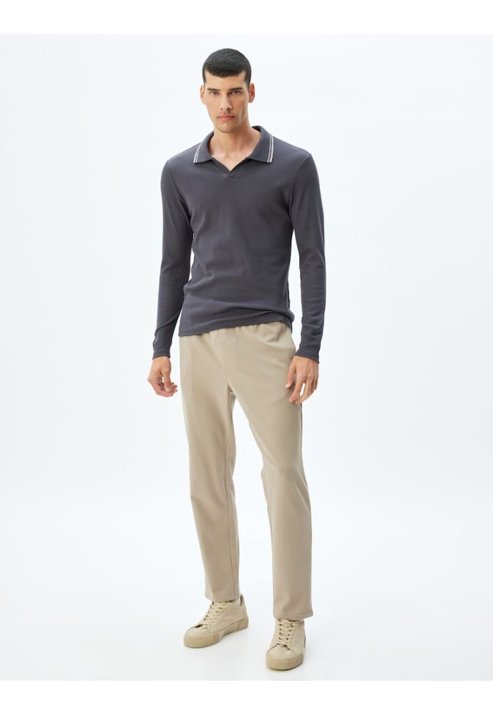 Bluza polo slim fit-BARBATI/IMBRACAMINTE/Bluze-IMBRACAMINTE/Bluze