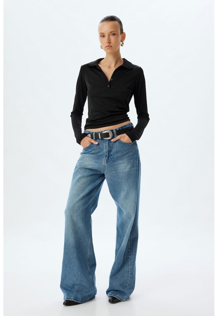 Bluza polo slim fit-FEMEI/IMBRACAMINTE/Bluze-IMBRACAMINTE/Bluze