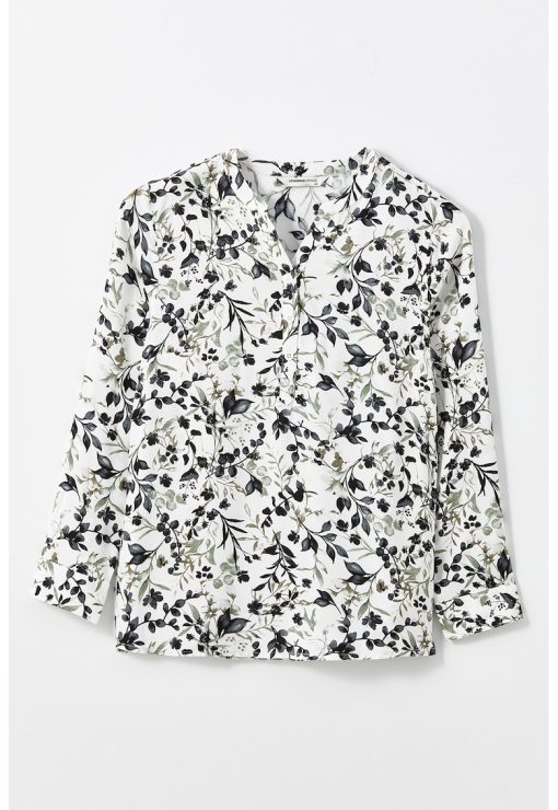 Bluza-tunica cu imprimeu-FEMEI/IMBRACAMINTE/Bluze-IMBRACAMINTE/Bluze