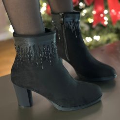 Botine dama Hajuna Negre-Botine-Botine