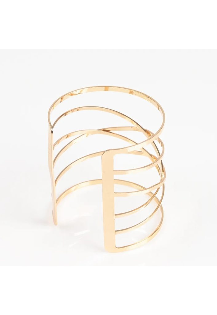 Bratara aurie fixa -  Paris-FEMEI/GENTI SI ACCESORII/Bijuterii-GENTI SI ACCESORII/Bijuterii