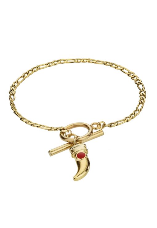 Bratara din otel inoxidabil cu email-FEMEI/GENTI SI ACCESORII/Bijuterii-GENTI SI ACCESORII/Bijuterii