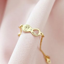 Brățară personalizata cu simbolul infinitului