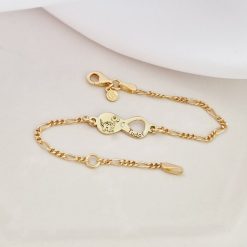 Brățară personalizata cu simbolul infinitului