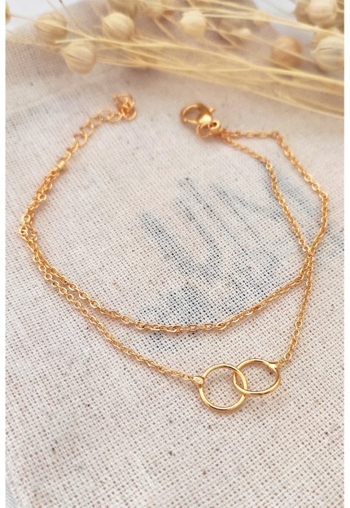 Bratara stratificata cu talismane rotunde-FEMEI/GENTI SI ACCESORII/Bijuterii-GENTI SI ACCESORII/Bijuterii