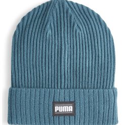 Caciula unisex striata cu logo-FEMEI/GENTI SI ACCESORII/Palarii