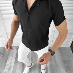 Camasa barbati slim fit neagra 10617 D4-4.3-Camasi barbati