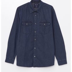 Camasa regular fit cu model chambray-BARBATI/IMBRACAMINTE/Camasi-IMBRACAMINTE/Camasi