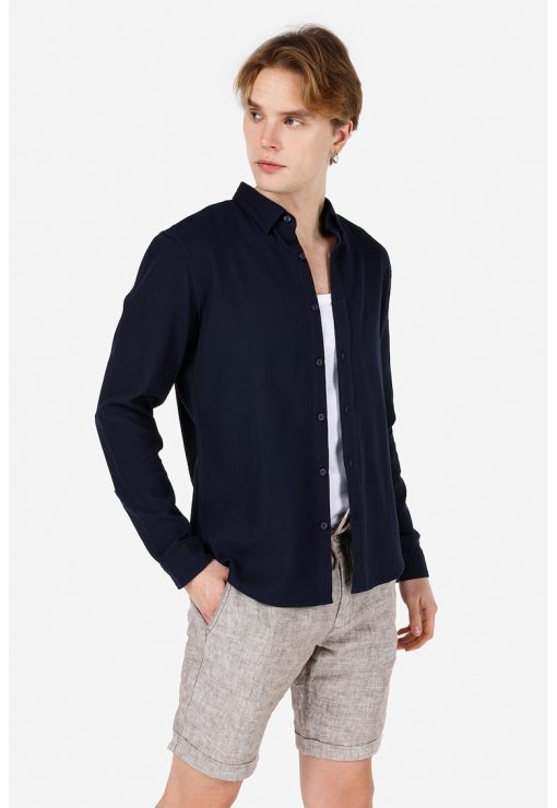 Camasa slim fit din bumbac-BARBATI/IMBRACAMINTE/Camasi-IMBRACAMINTE/Camasi