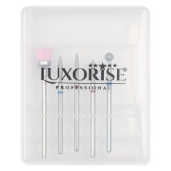 Capete Freza Unghii Diamantate LUXORISE 25 set 5 buc 2