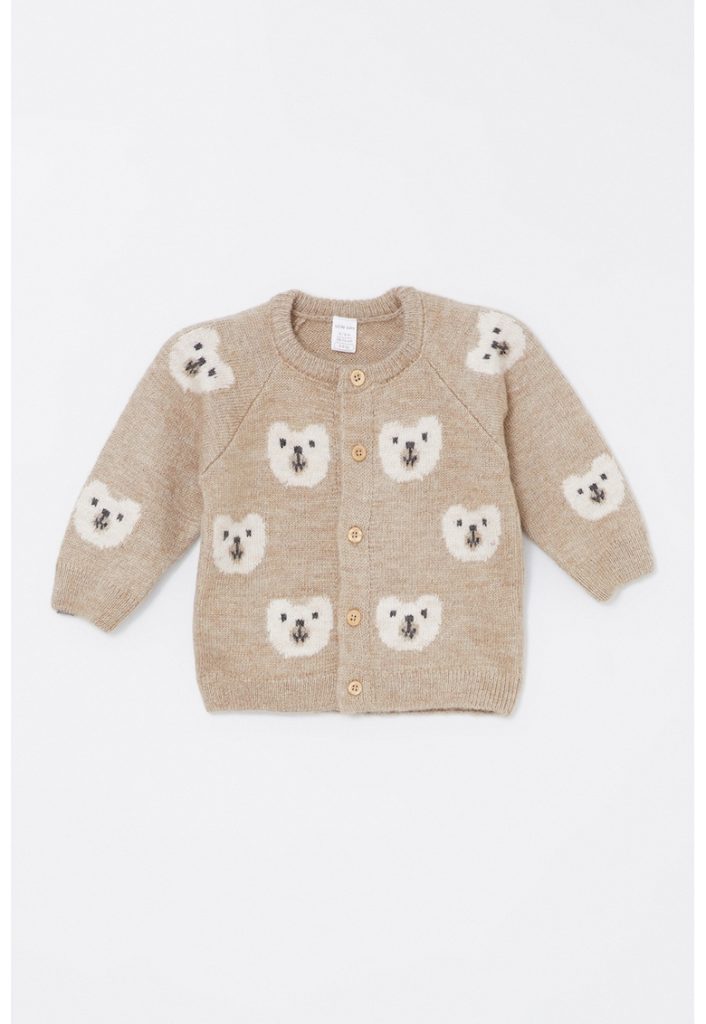 Cardigan cu maneci raglan-BAIETI/IMBRACAMINTE/Pulovere si cardigane-IMBRACAMINTE/Pulovere si cardigane