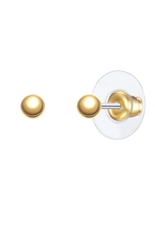 Cercei cu tija placati cu aur de 14k-FEMEI/GENTI SI ACCESORII/Bijuterii-GENTI SI ACCESORII/Bijuterii