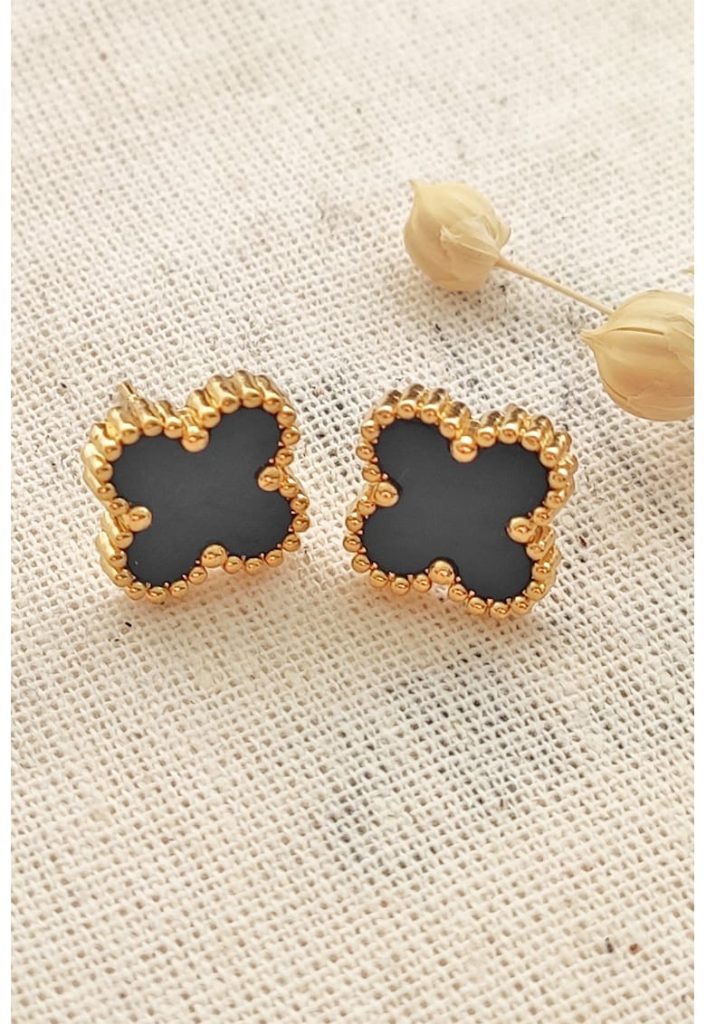Cercei in forma de floare - cu tija-FEMEI/GENTI SI ACCESORII/Bijuterii-GENTI SI ACCESORII/Bijuterii