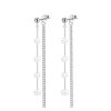 Cercei lungi argint 925