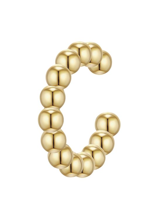 Cercel placat cu aur de 14K-FEMEI/GENTI SI ACCESORII/Bijuterii-GENTI SI ACCESORII/Bijuterii