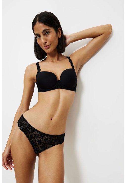 Chiloti tanga cu segment din dantela Amourette-FEMEI/IMBRACAMINTE/Lenjerie intima-IMBRACAMINTE/Lenjerie intima